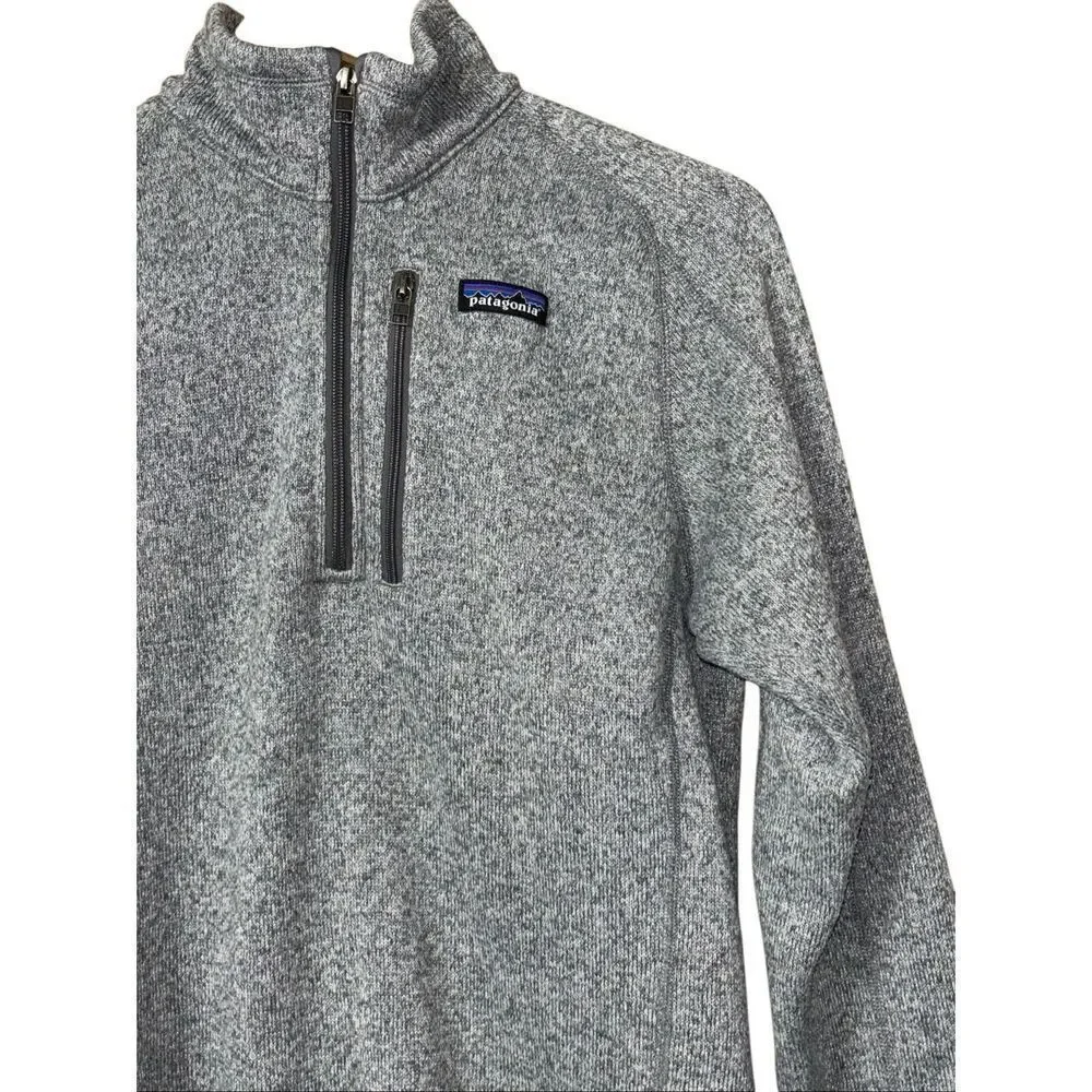 Patagonia Better Sweater 1/4-Zip Fleece grey stonewash men’s XS